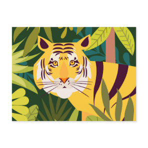 Tiger Postcard