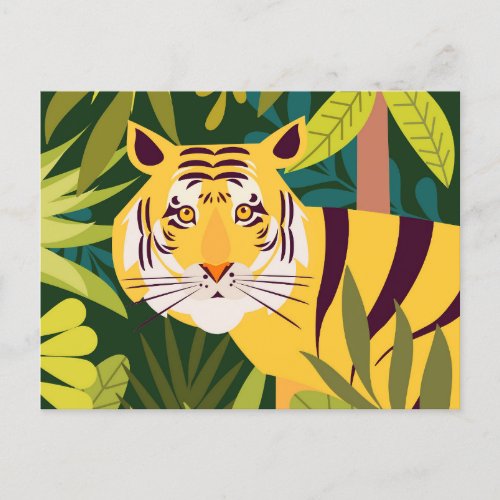 Tiger Postcard