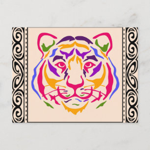 Tiger Postcard