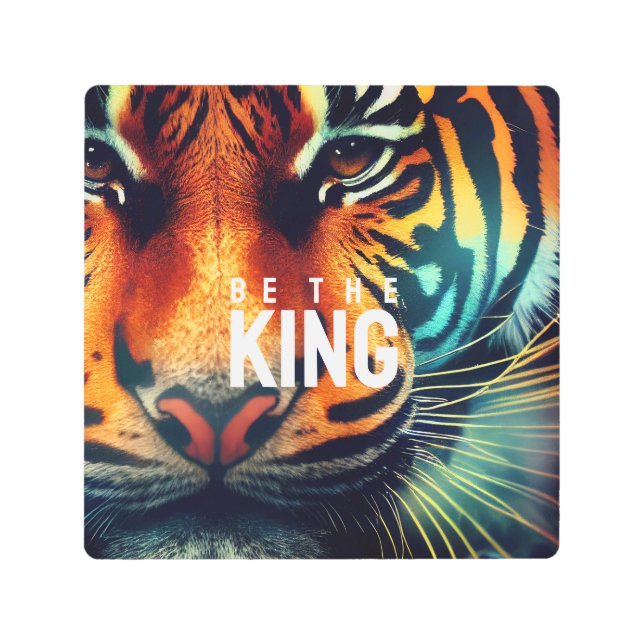 Tiger Poster - Be The King (Front)