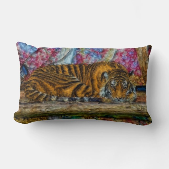Tiger Power Lumbar Pillow (Front)
