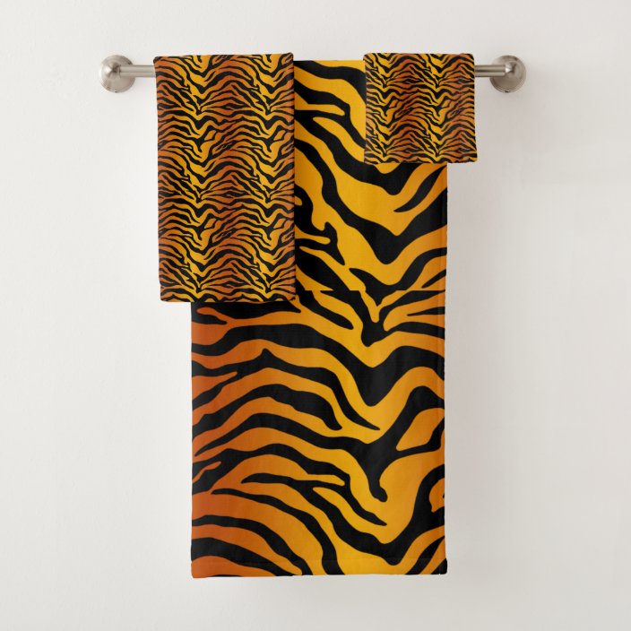 printed bath towel sets