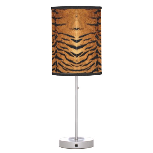 Tiger Print Big Cat Lamp (Back)