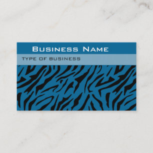 Tiger Print Business Card Template