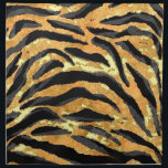TIGER PRINT CLOTH NAPKIN<br><div class="desc">An artistic tiger print.</div>