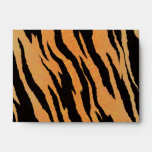Tiger Print Envelope at Zazzle