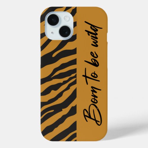 Tiger print iPhone Case Animal Pattern Cover