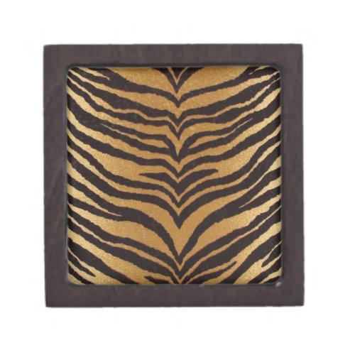 Tiger Print Jewerly BoxGift Box