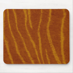 Tiger Print Pattern Mouse Pad