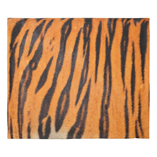 Tiger print texture duvet cover (Front)