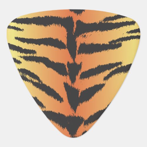 Tiger Print Tiger Stripes Animal Print Jungle Guitar Pick
