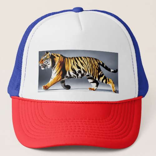 Tiger Printed Cap