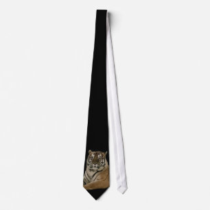 Tiger Resting Tie