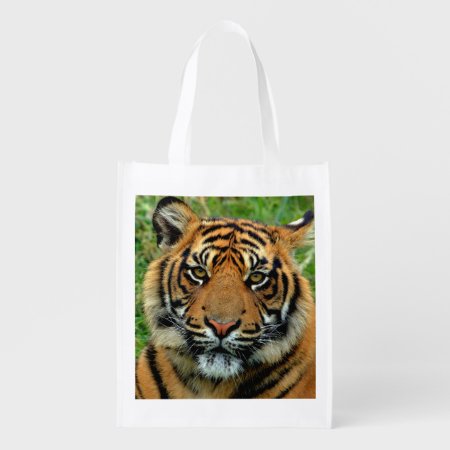 Tiger Reusable Grocery Bag