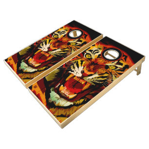 Tiger Roar Cornhole Set