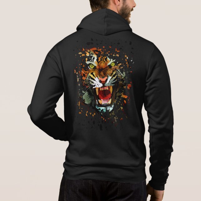 Tiger Roar Hoodie (Back)