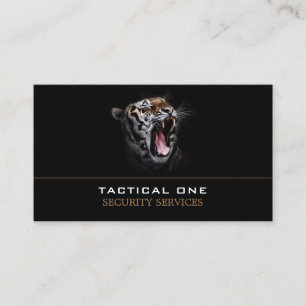 Tiger Roar, Security Service Business Card