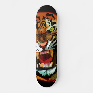 Tiger Roar Skateboard Deck