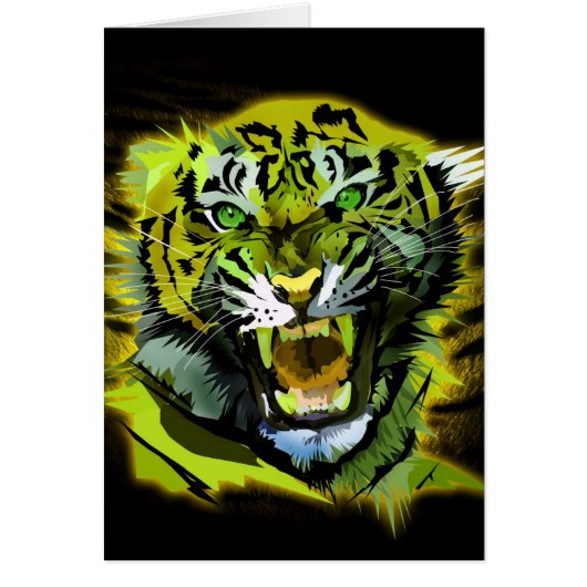 Tiger Roar - Yellow Cards (Front)