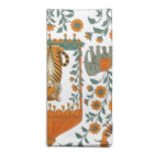 🧡🦁 “Tiger Royale” Cloth Napkins (set of 4)