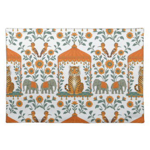 🧡🦁 "Tiger Royale" Cloth Placemat
