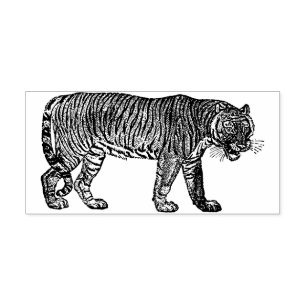 Tiger Rubber Stamp