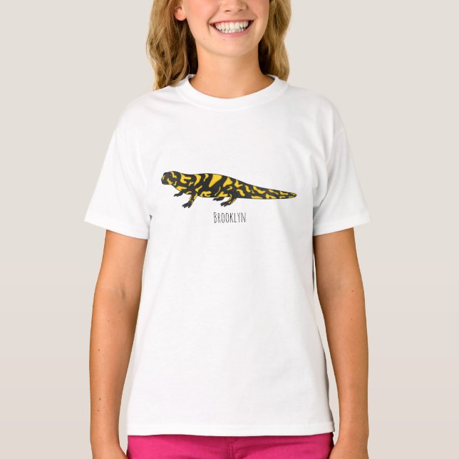 Tiger salamander cartoon illustration  T-Shirt (Front)