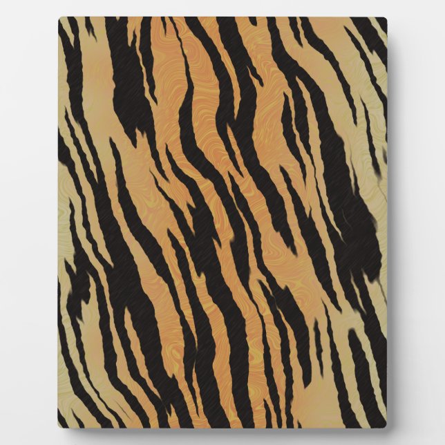Tiger seamless pattern texture background plaque (Front)