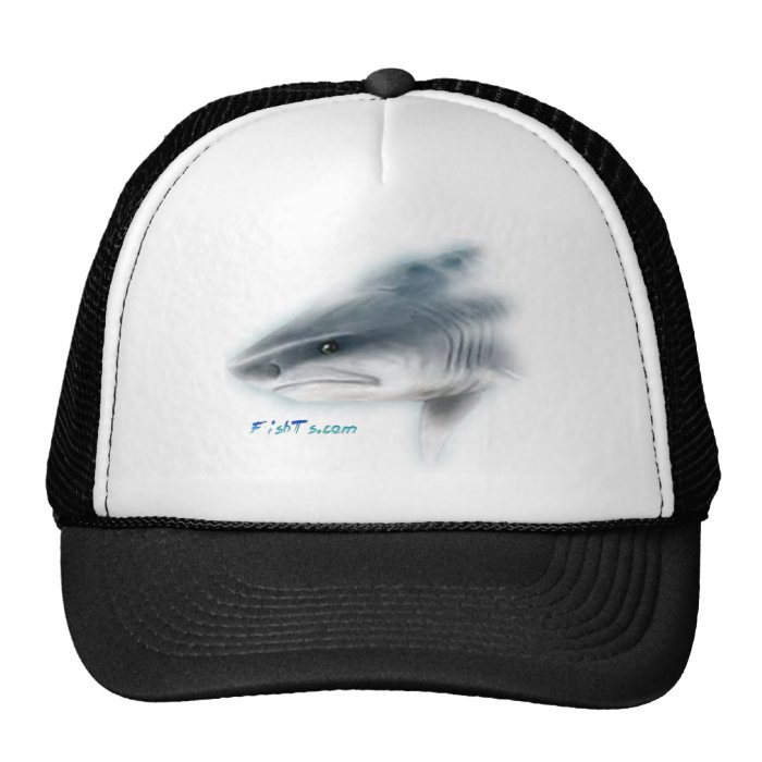 Tiger Shark Head Mesh Hats