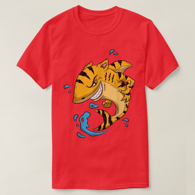 Tiger SharkTigershark Boys Men Kids Predators Pres T-Shirt (Design Front)