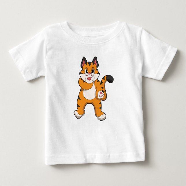 Tiger silent baby T-Shirt (Front)