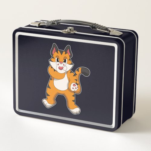Tiger silent metal lunch box