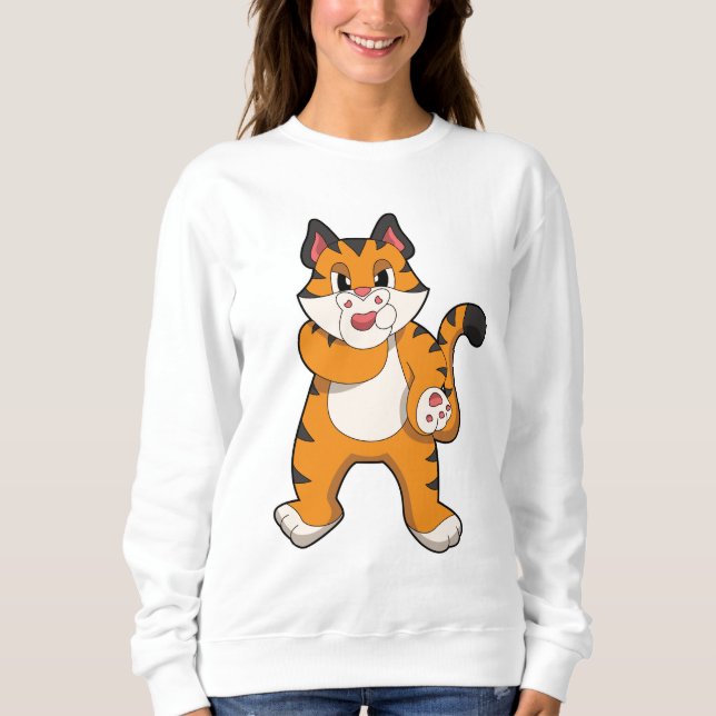 Tiger silent sweatshirt (Front)