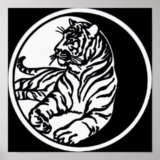 Amazon.com: 3dRose Tiger Silhouette in White Tribal Tattoo Style Vector...  - Iron on Heat Transfers (ht_356643_1)