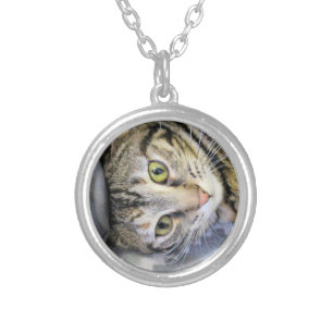 Tiger Silver Plated Necklace