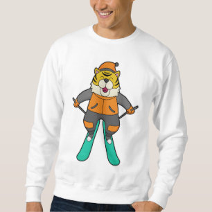 Tiger Skier Ski Sweatshirt