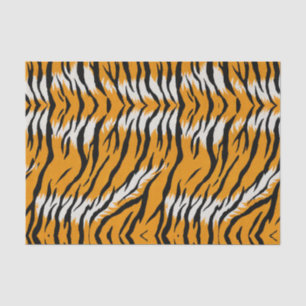 Tiger Skin Animal Print Pattern Design  Tissue Paper