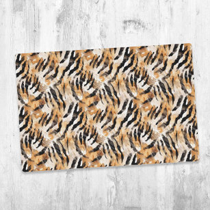 Tiger skin pattern, Animal print, Wild One Themed  Placemat