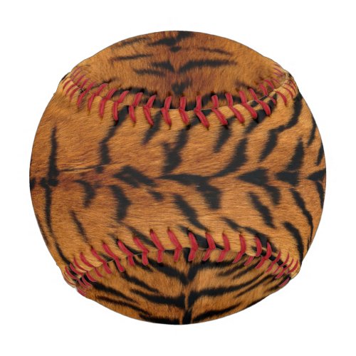 Tiger Skin Print Baseball