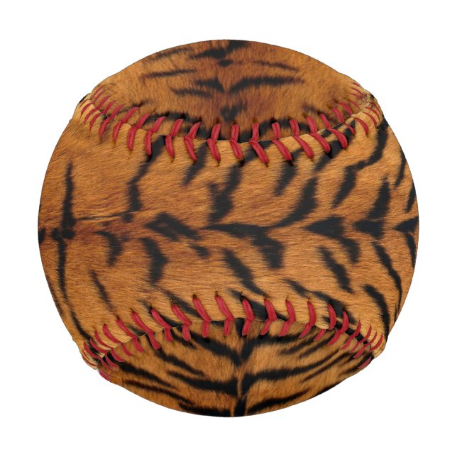 Tiger Skin Print Baseball (Front)