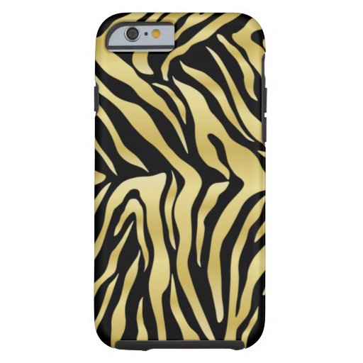 Tiger skin print design   tough iPhone 6 case