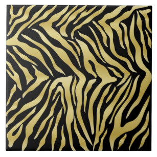 Tiger skin print design   ceramic tile