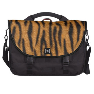 Tiger skin print design, Tiger stripes pattern Laptop Commuter Bag