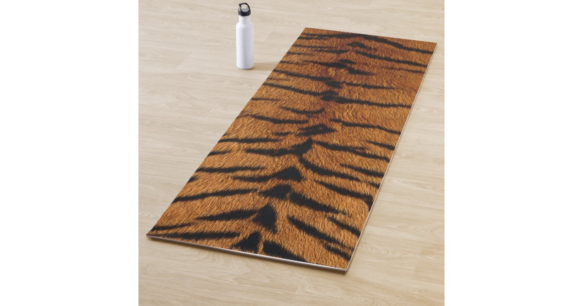 Leopard Print Brown Yoga Mat