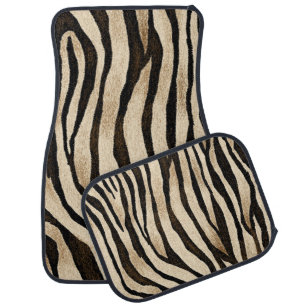 Tiger Skin Seamless Texture Car Floor Mat