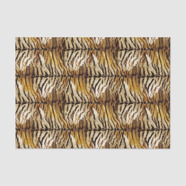 Tiger skin, stylish, tiger, striped, animal print, tissue paper (Front)