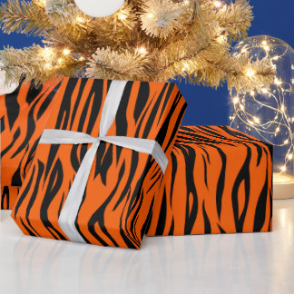 Tiger skin wrapping paper