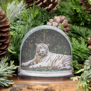 Tiger Snow Globe