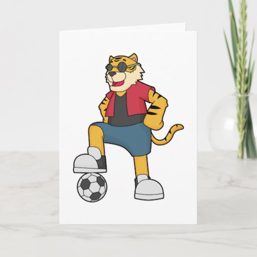 Tiger Soccer player Soccer Card