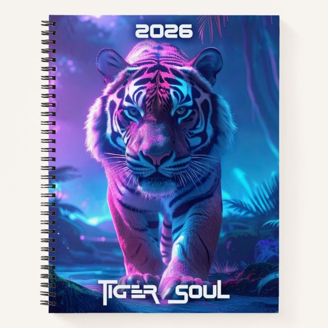 TIGER SOUL Journal Notebook (Front)